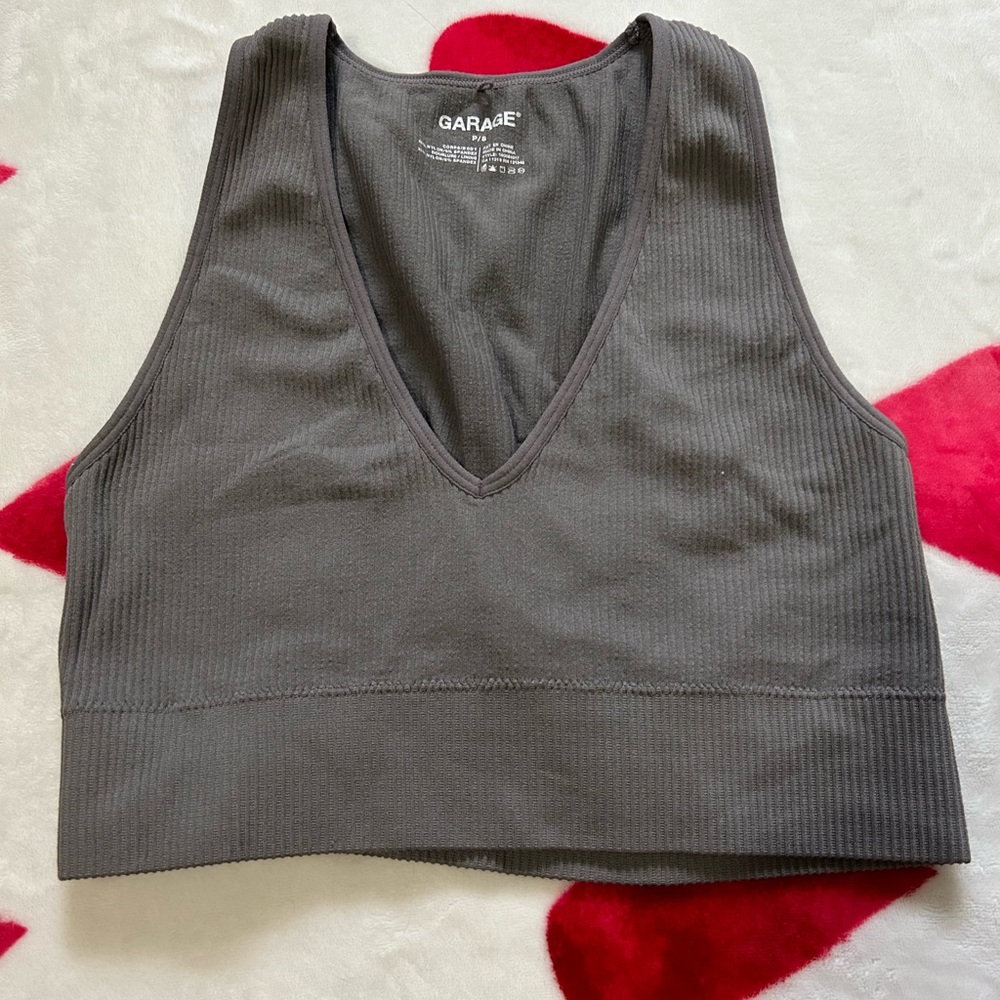 💋 GARAGE athletic tank top size small